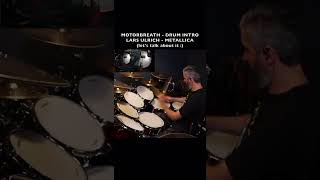 MOTORBREATH  DRUM INTRO  METALLICA  LARS ULRICH [upl. by Yankee]