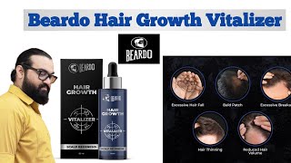 Beardo Hair Growth Vitalizer  गंजेपन से छुटकारा  Hair Growth Serum shabeehfoodworld [upl. by Don]