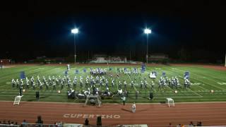 2016 Oct 8th Lynbrook HS Marching Band amp Colorguard  Cupertino TOB 4k video by Cliff Thomas Lin [upl. by Noman]