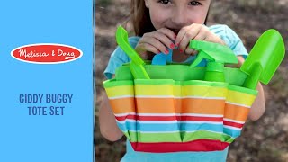 Melissa amp Doug Giddy Buggy Tote Set [upl. by Nniroc276]