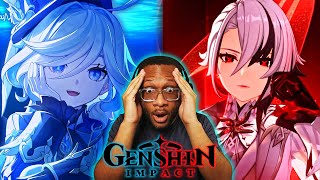 FIRST TIME Reaction to GENSHIN IMPACT Character Demos  Part 3 [upl. by Tavia]