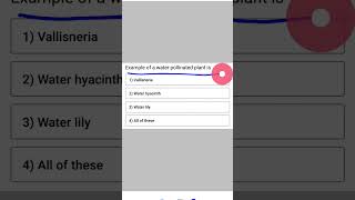 Vallisneria is water pollinated plant neet Biology shortsvideo [upl. by Schnell]