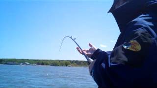 Big Pike Caught on Chequamegon Bay [upl. by Kentiga]