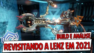 Revisitando a Lenz  Warframe  Build e Análise [upl. by Drapehs]