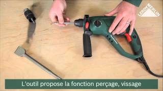 Enlever du carrelage avec le perforateur PBH 2100 RE [upl. by Haym]