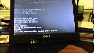 Setting up an Windows ME 2000 DualBoot on the Latitude C810 [upl. by Eniarda]