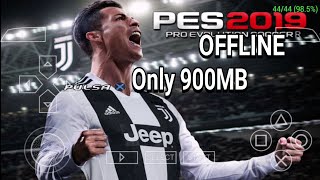 PES 2019 ANDROID mod Far Camera PS4  PPSSPP EMULATOR ANDROID Gameplay [upl. by Yanal]