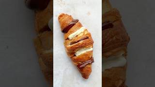 Chocolate Hasselback Croissants [upl. by Aohsoj]