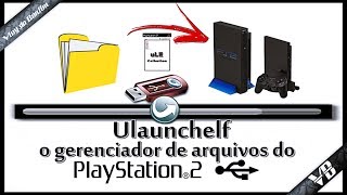 Ulaunchelf o gerenciador de arquivos do Playstation 2 [upl. by Amikehs]