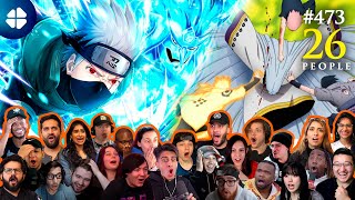 Kakashis Susanoo 26 People React 🇯🇵  Team 7 Defeat Kaguya Shippuden 473 ナルト 疾風伝 海外の反応 [upl. by Eanel]