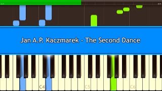 Jan A P Kaczmarek  The Second Dance Piano Tutorial Synthesia [upl. by Peh934]