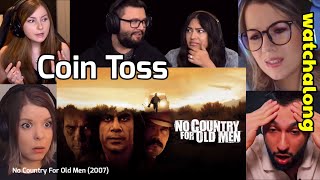 Coin Toss  No Country For Old Men 2007 First Time Watching Movie Reaction [upl. by Epoillac]