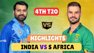 India vs South Africa 4th T20 Highlights 2024 Full Match  IND v SA 4th T20 Highlights 2024 INDvsSA [upl. by Lemuel]