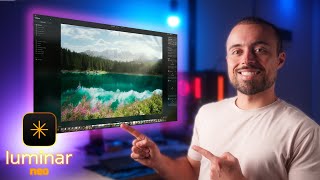 Luminar NEO Review  Best AI Photo Editing Tool [upl. by Aikan]