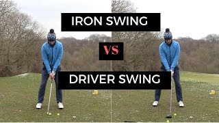 IRON SWING VS DRIVER SWING [upl. by Jud]