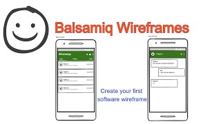 Balsamiq Wireframe Tutorial  WhatsApp wireframe  2020 [upl. by Erdnael]