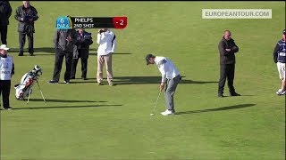 159ft 53 yards  monster putt by Michael Phelps [upl. by Nayt]