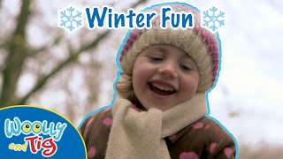 WoollyandTigOfficial  Winter Fun for Everyone ❄️⛄️  15 MINS  Full Episodes  TV Shows for Kids [upl. by Eimmit836]