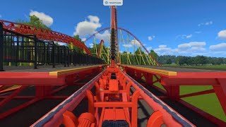 Planet Coaster 2 Intimidator 305 POV 2010 Version  Kings Dominion rollercoaster ecreation [upl. by Schwinn]