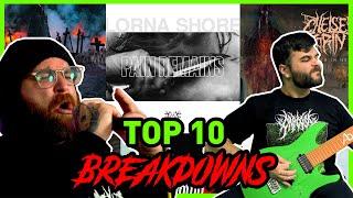 TOP 10 HEAVIEST BREAKDOWNS 2022 [upl. by Julie]