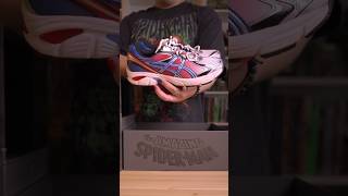 This Kith x Marvel x ASICS Battle Spectra SpiderMan amp Venom 2Pack is so fire [upl. by Uaerraj]