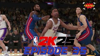 STRUGGLING COMBUSTION GAME 30 vs PISTONS  NBA 2K25 MyCareer Episode 35 [upl. by Morie]