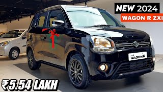 Maruti Suzuki Wagon r 2024 new model in india Wagon r ZXI 2024 on road price features review [upl. by Jerrilyn]