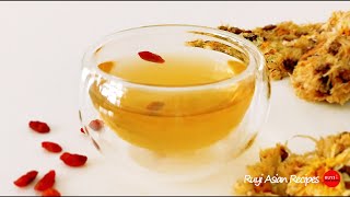 Chrysanthemum Tea recipe  菊花茶 [upl. by Kyl]