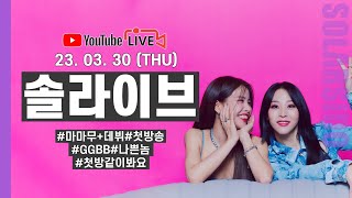 LIVE 마마무 유닛 첫 데뷔기념 생방송ㅋㅋ [upl. by Nonnahc121]