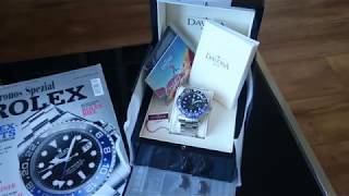 Davosa Ternos Professional TT GMT quotBatmanquot  Box und Lieferumfang  Deutsch [upl. by Nyla]