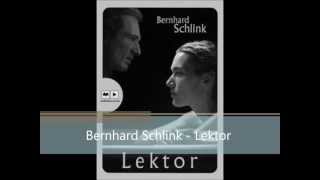 Bernhard Schlink  Lektor MP3 [upl. by Eehsar]