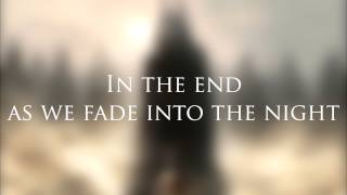 Black Veil Brides  In The End Lyric Video NEW SONG 2012 [upl. by Aihsei]