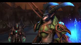 A Unified Effort Cinematic  91 Chains of Domination  World of Warcraft Shadowlands [upl. by Twitt]