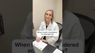 When is pain considered an emergency 🚨Pain Management NP Lorrie Pool shares her“Rule of the 3 S’s” [upl. by Neerak]