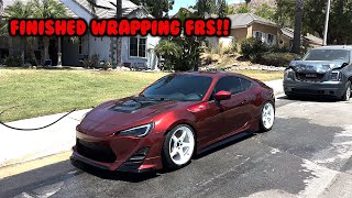 FINISHED WRAPPING MY FRS AMAZON BUILD [upl. by Ibib]