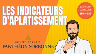 11 Les indicateurs daplatissement [upl. by Aneev990]