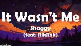 Shaggy feat RikRok  It Wasnt Me Lyrics [upl. by Francie]