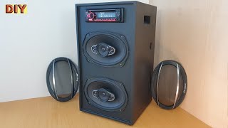 DIY Car Audio Portable Bluetooth Speaker [upl. by Ava416]