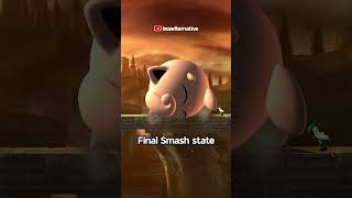 Jigglypuffs Final Smash breaks the game camera nintendo supersmashbros smash gaming [upl. by Almallah]