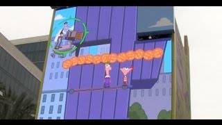 Dr Doofenshmirtzs Waffleinator Challenge with Marvel and Phineas and Ferb voice actors [upl. by Kiona722]