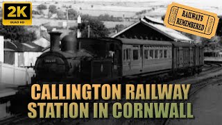 Exploring The Charming Callington Railway Station In Kelly Bray Cornwall [upl. by Enialb]