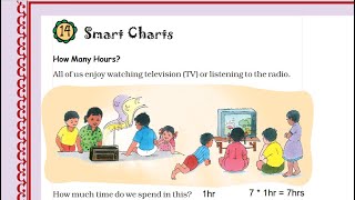 Maths Magic Class 4  Ch 14  Part 1  Smart Charts How Many Hours Which Programme [upl. by Freudberg]