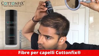 Microfibre di cheratina in Polvere per capelli Cottonfix ® [upl. by Buford]