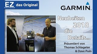 Garmin Marine Neuheiten 2018  Striker Plus EchoMap Plus Quatrix  Echolotzentrumde [upl. by Ananna]