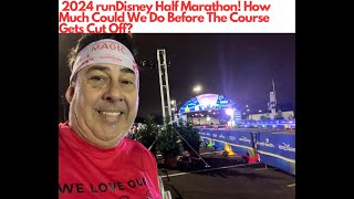 2024 runDisney Half Marathon How much can we get done before the weather gets too bad [upl. by Gerc]