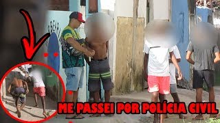 ENTREI NA BIQUEIRA E BOTEI GERAL PRA CORRER COM SIRENE DE POLÃCIA [upl. by Devan]