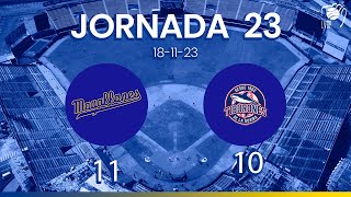 JORNADA 23 RESUMEN  Navegantes del Magallanes 11  Tiburones de La Guaira 10 2324 181123 [upl. by Ransell171]