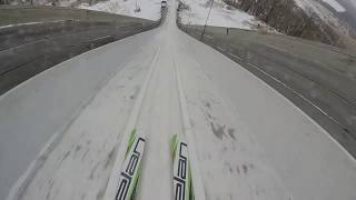 GOPRO  Ski jumping  Silvermine k90 [upl. by Htrow]