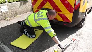 Compact Recovery Trailers Using the Safety Towpole [upl. by Nnanerak786]