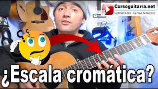 🎸 Escala Cromática en la Guitarra  Lección 28 [upl. by Aiki]